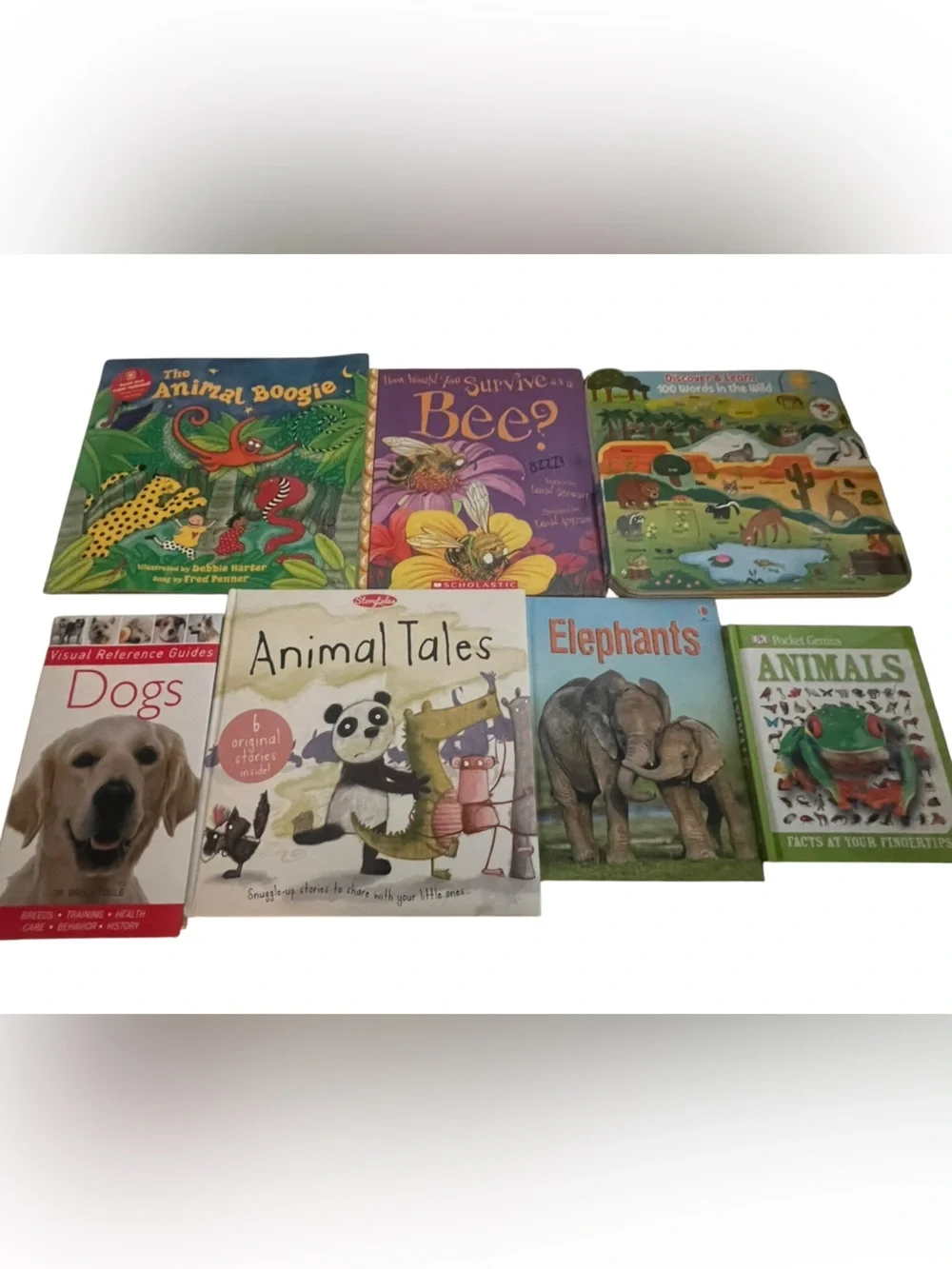 Children's Animal Picture Book Set Lot of 7 Books